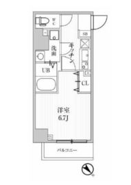 ALTERNA池袋EAST (オルタナ池袋イースト) 904 間取り図