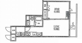 アーバンコート大岡山 702 間取り図