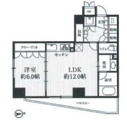 HF千駄木レジデンス 1003 間取り図