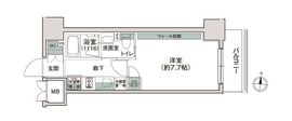 シーズンフラッツ池上 1203 間取り図