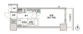 シーズンフラッツ池上 1002 間取り図