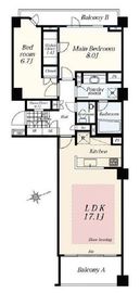 センチュリーフォレスト 3階 間取り図