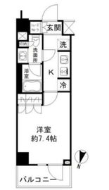 パークリュクス清澄白河 5階 間取り図