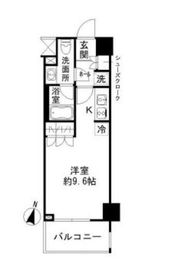 パークリュクス清澄白河 3階 間取り図