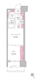 レジディア門前仲町プレイス 503 間取り図