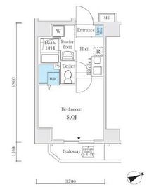 QUALITAS江東佐賀 (クオリタス江東佐賀) 401 間取り図