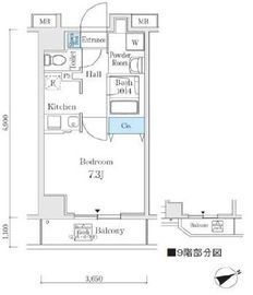 QUALITAS江東佐賀 (クオリタス江東佐賀) 802 間取り図