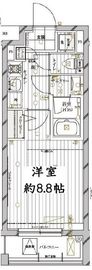 レガリス目黒西小山 2階 間取り図