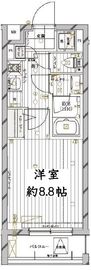 レガリス目黒西小山 2階 間取り図