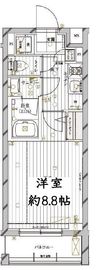 レガリス目黒西小山 3階 間取り図