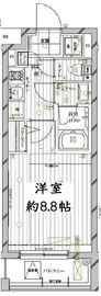 レガリス目黒西小山 3階 間取り図