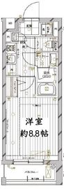 レガリス目黒西小山 3階 間取り図