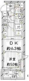 レガリス目黒西小山 3階 間取り図