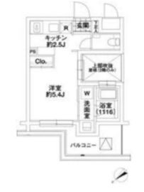 エルスタンザ代々木 212 間取り図