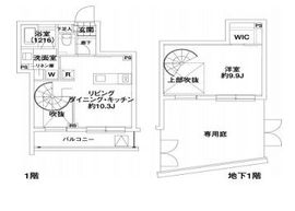 エルスタンザ代々木 102 間取り図