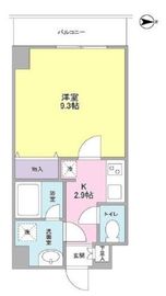 ヒルサイド御茶ノ水 102 間取り図