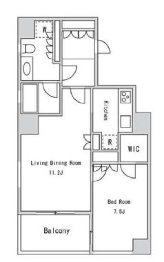 LaSante一番町 602 間取り図