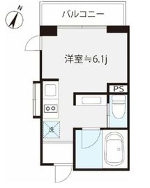 クオリア銀座 10階 間取り図