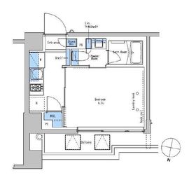 ブラウ戸越銀座テラス 212 間取り図