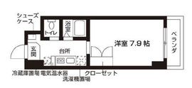 ローズウッド・ハイツ門前仲町 1305 間取り図
