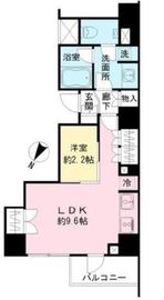 MODIER HATAGAYA (モディア幡ヶ谷) 301 間取り図