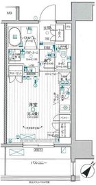 パレステージ上野入谷 2階 間取り図