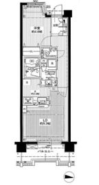 グローリオ三軒茶屋 6階 間取り図