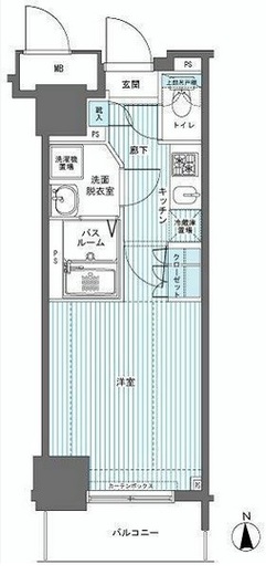 フェニックス西参道タワー 7階 間取り図
