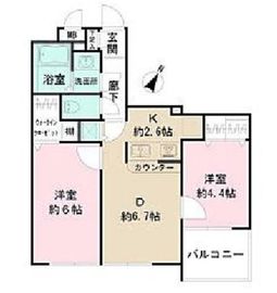 ホームズ用賀 2階 間取り図