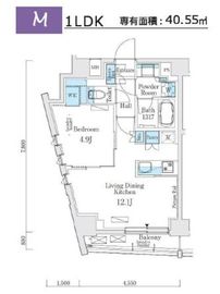 ソラニテ馬込 511 間取り図