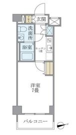 リアルスウィート三軒茶屋 504 間取り図