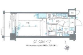 ZOOM品川南 4階 間取り図