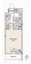 アーバンパーク中落合 204 間取り図