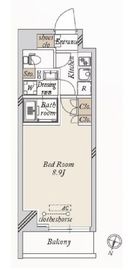 アーバンパーク中落合 207 間取り図