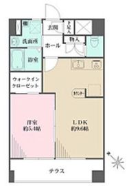 アビオン中野坂上 A316 間取り図