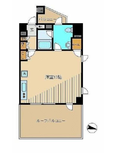 ジェイパーク中目黒4 3階 間取り図