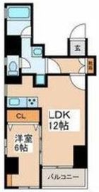 アイディ日本橋水天宮 302 間取り図