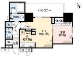 ブランズ愛宕虎ノ門 2階 間取り図