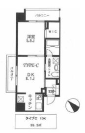 パークサイド神山 4階 間取り図