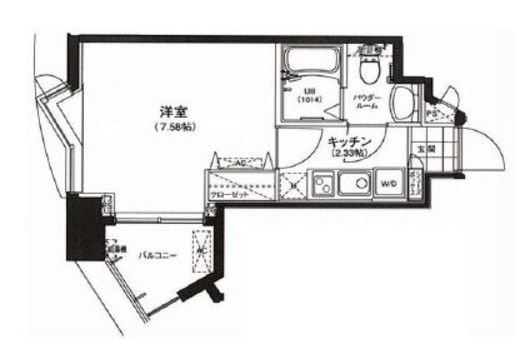 サウンドおしあげ 705 間取り図