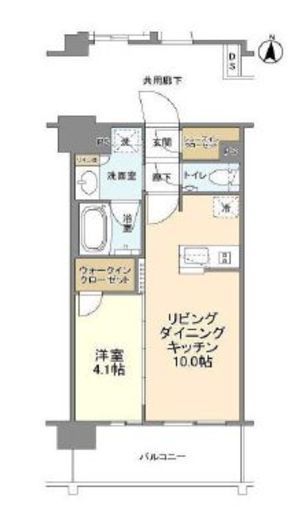 JP noie 阿佐ヶ谷 (ジェーピーノイエ阿佐ヶ谷) 705 間取り図
