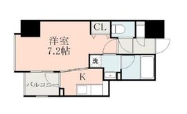 ZOOM月島 2階 間取り図