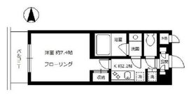 ラ・グランドゥール白金 302 間取り図