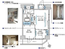 レジディア南品川プレイス 1303 間取り図