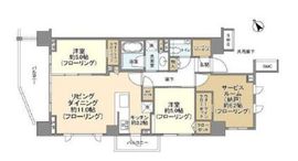 ガーデンヒルズ四ツ谷迎賓の森 6階 間取り図