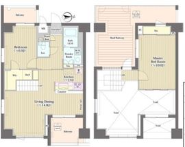 トーク西池袋ウェルフォート 1004 間取り図