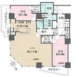 ザ・パークハウス三田ガーデン レジデンス&タワー 21階 間取り図