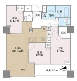 南青山マスターズハウス 4階 間取り図