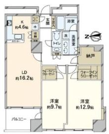 六本木ヒルズレジデンス B棟 30階 間取り図