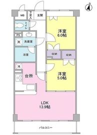 グランハイツ南雪谷 325 間取り図